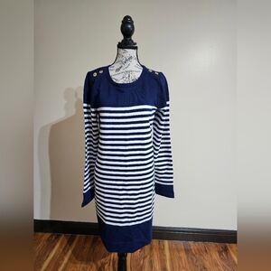 NWT Lilly Pulitzer Kenley Cotton Crew Neck Dress Size L